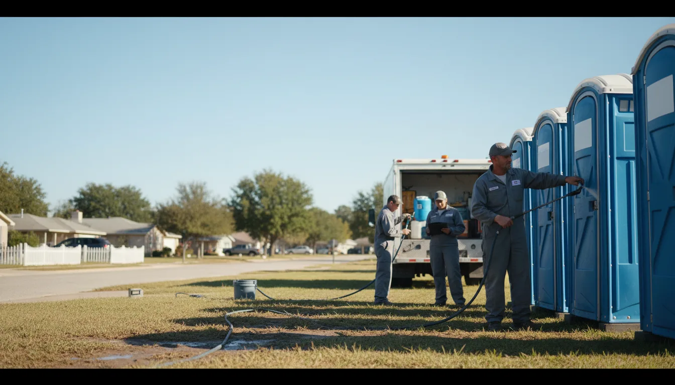Long-Term Portable Toilet Rental in Caledonia, MI near me